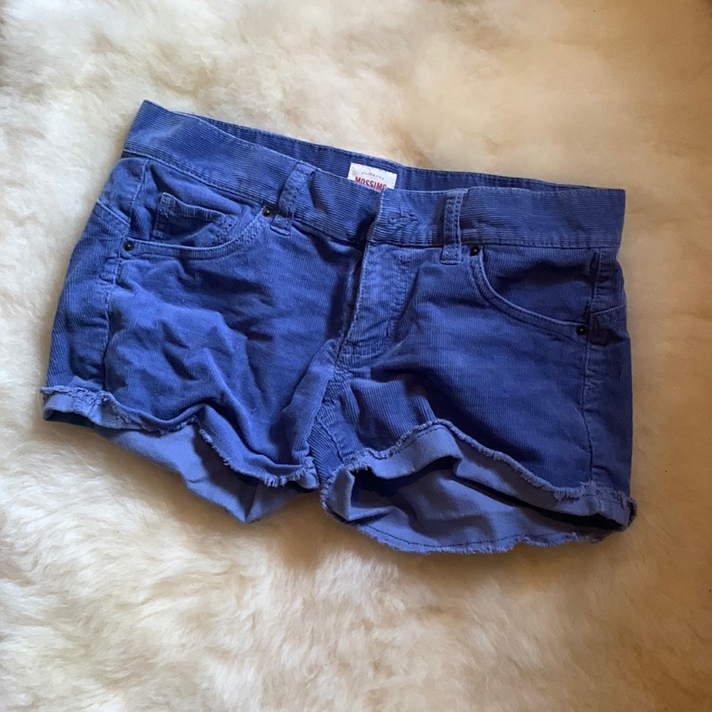 Mossimo supply co periwinkle corduroy size 3 shorts